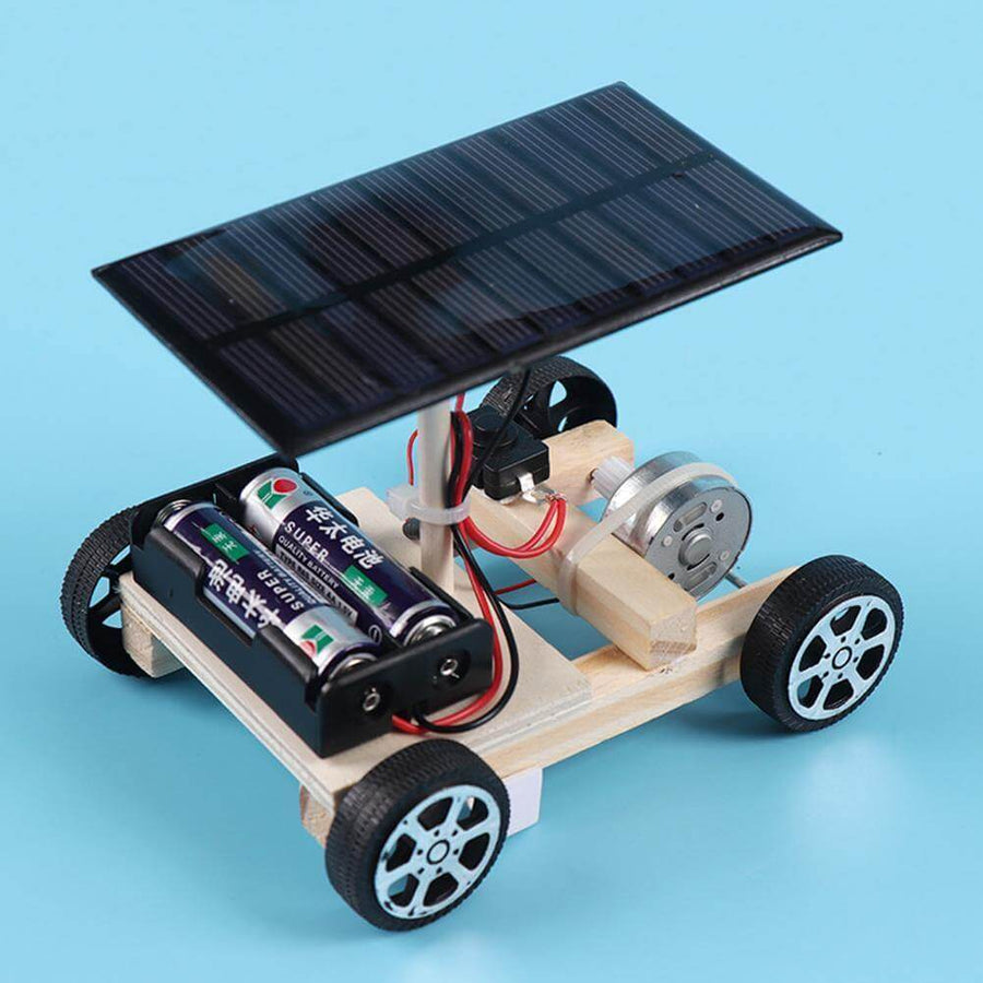 DIY Creative Children Solar Car Kit - Image 4