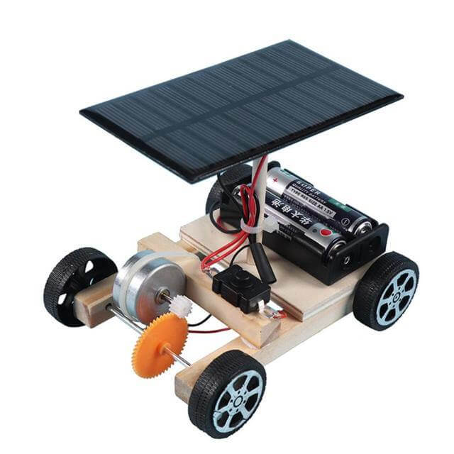 DIY Creative Children Solar Car Kit - Image 3