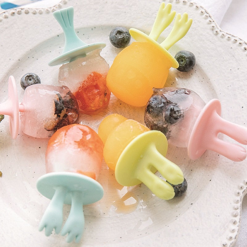 Cute Animal Shape Ice Cream Popsicle Mold - Image 3