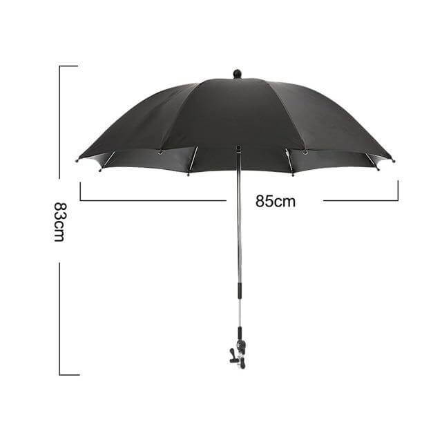 Adjustable Anti-UV Baby Stroller Umbrella - Image 17