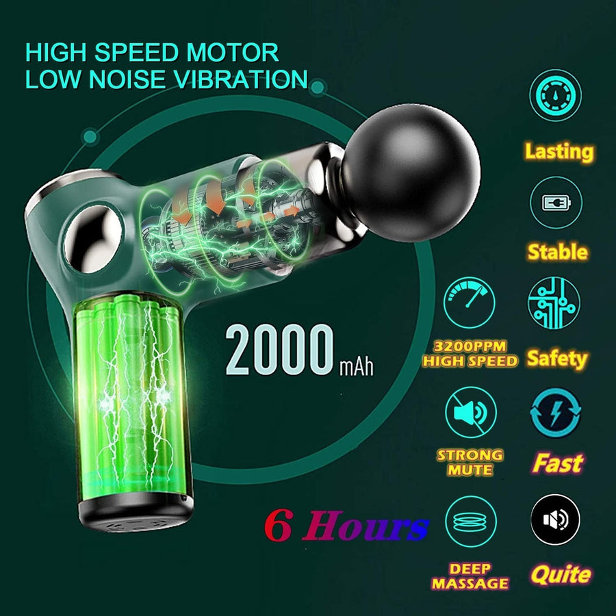 Mini Electric Muscle Massage Gun - Image 1