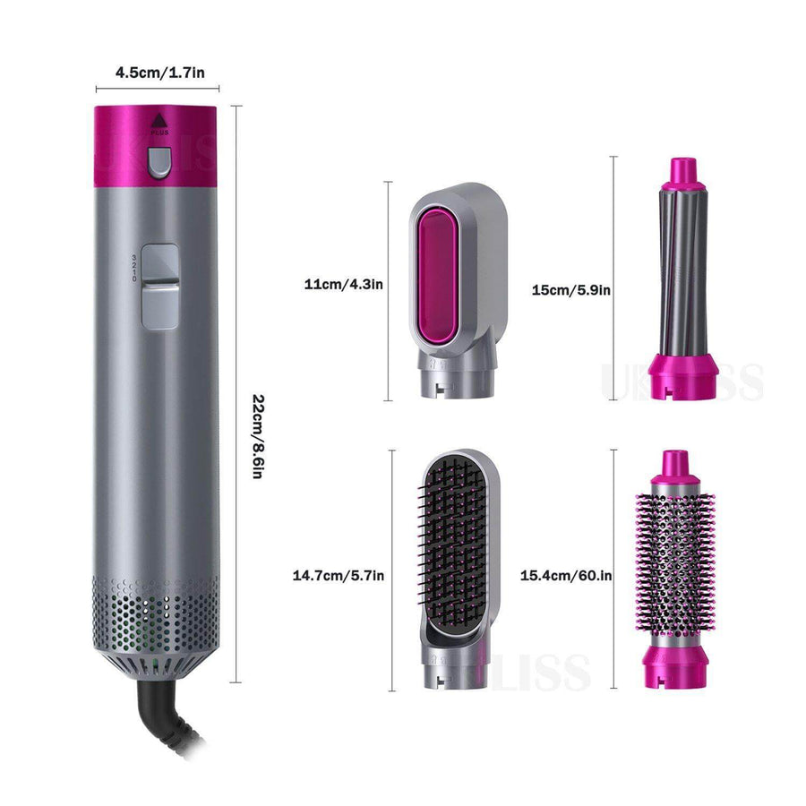 5in1 Negative Ion Hair Straightener Curler - Image 6