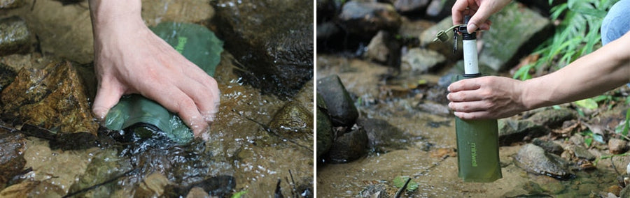 Camping Water Purification Filtered Bottle - Image 4