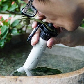 Camping Water Purification Filtered Bottle