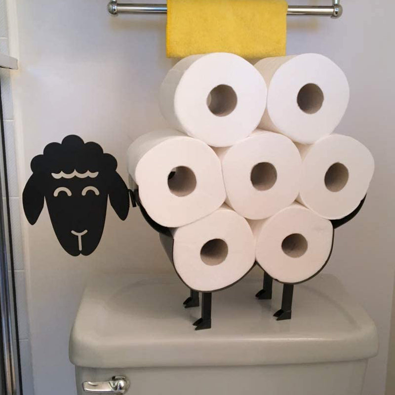 Sheep Decorative Toilet Paper Holder - Image 1