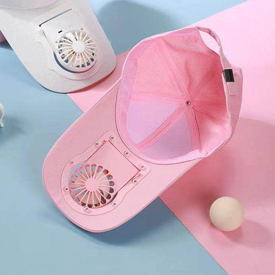 Summer USB Charging Cooler Fan Cap - Image 7