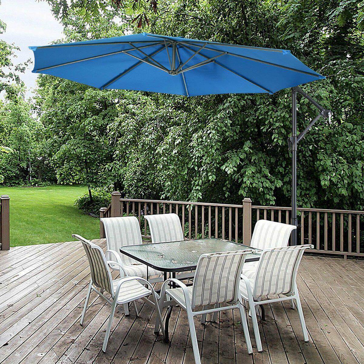 Giant Anti-UV Outdoor Hanging Umbrella - MaviGadget