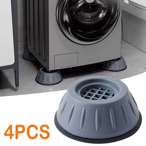 4pcs Non-slip Washing Machine Base Shock Absorber Mat - Image 0