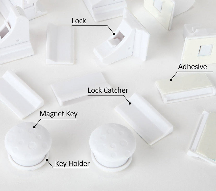 Magnetic Invisible Safety Cabinet Lock - Image 2