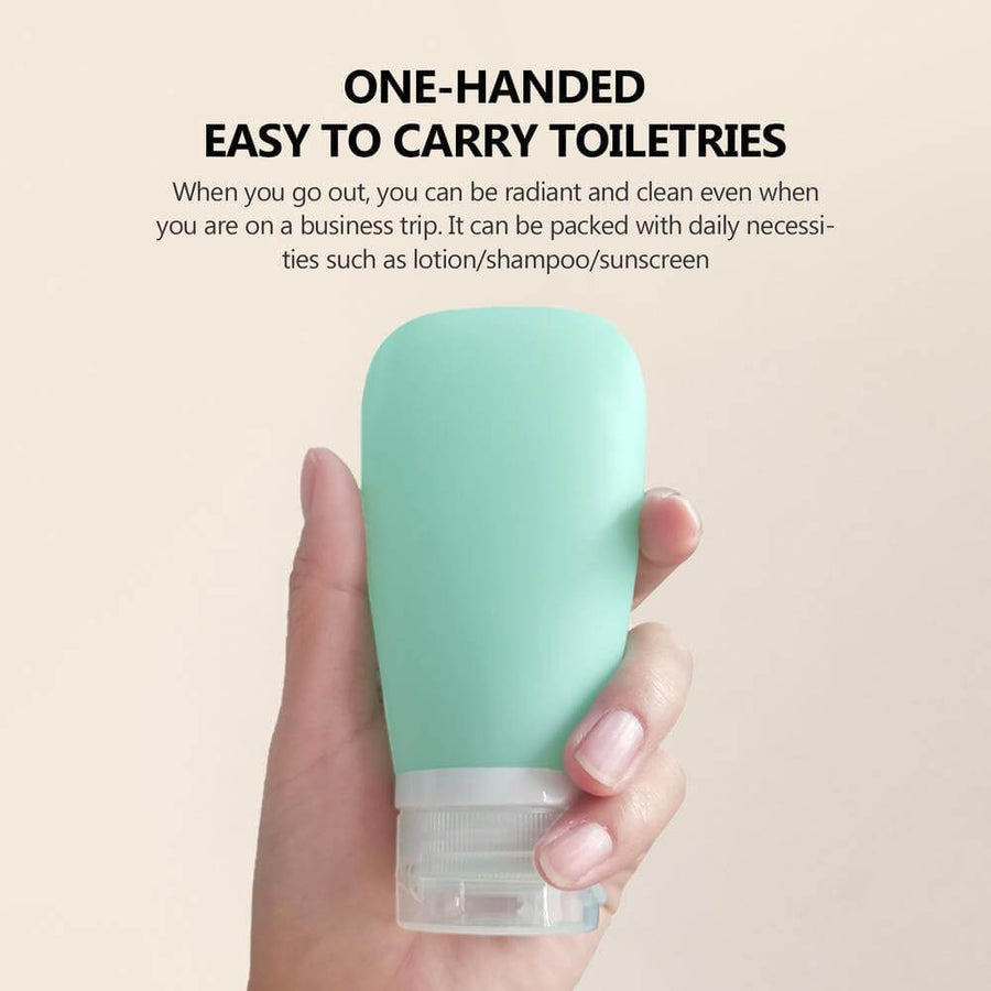 Leak-proof Silicone Refillable Travel Bottle - Image 4