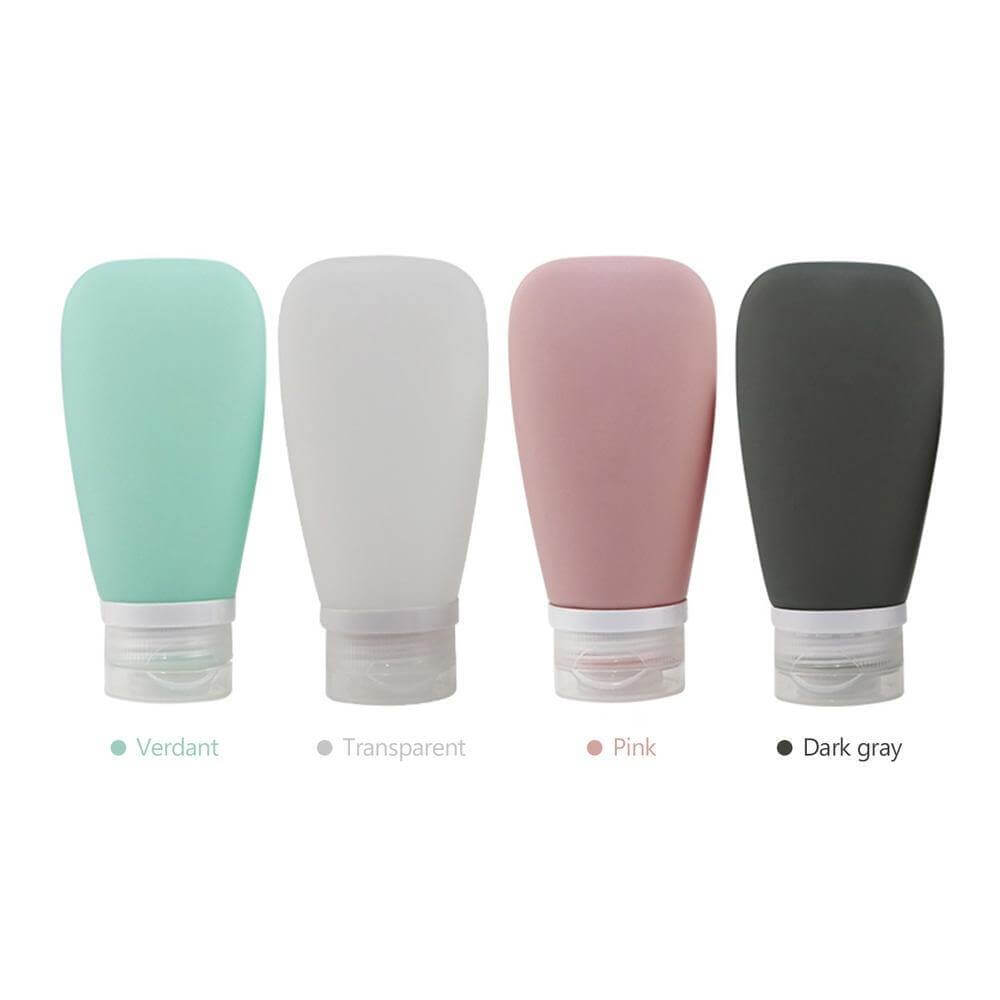 Leak-proof Silicone Refillable Travel Bottle