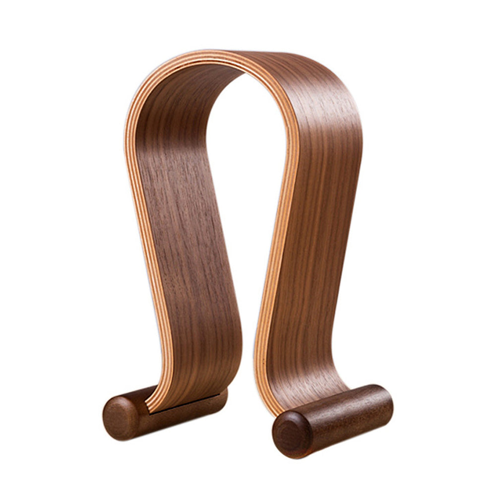 Walnut Wooded Headphones Headset Holder