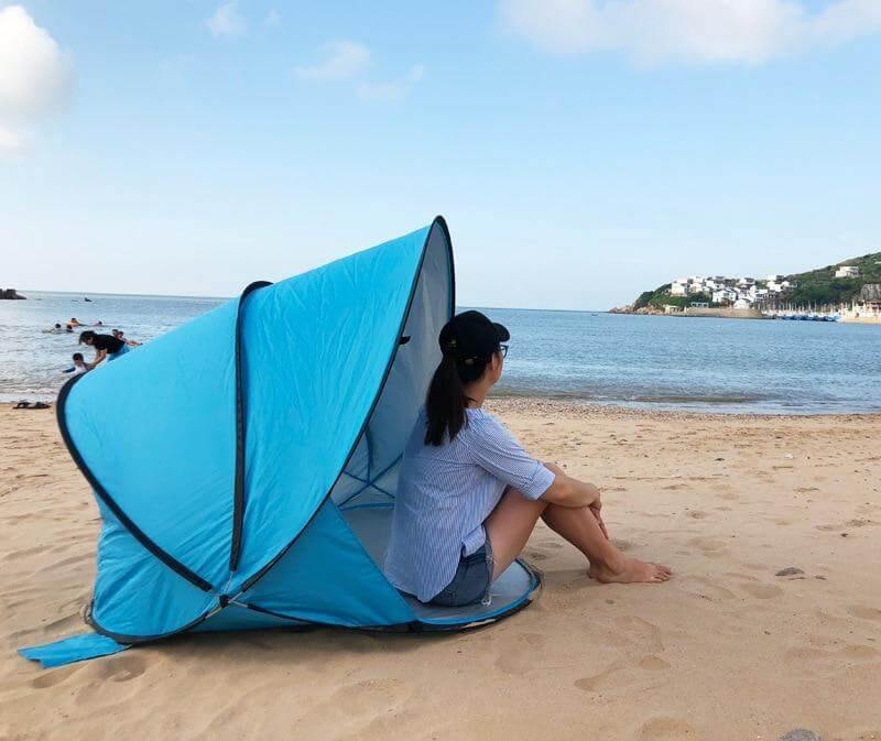 Quick Opening Sunshade Automatic Outdoor Beach Tent - MaviGadget