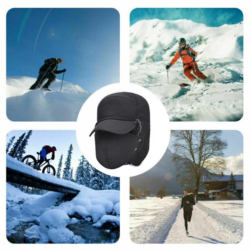 Winter Full Face Cover Warm Hat - Image 5