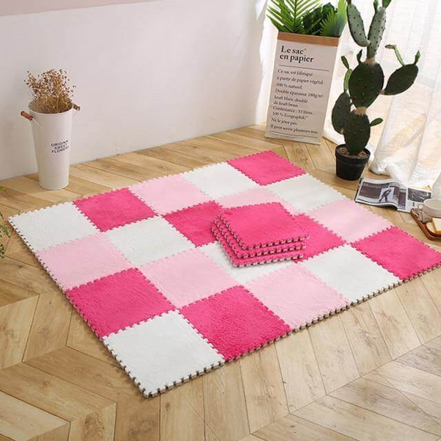 DIY Nordic Easy Puzzle Floor Mat Carpet - MaviGadget