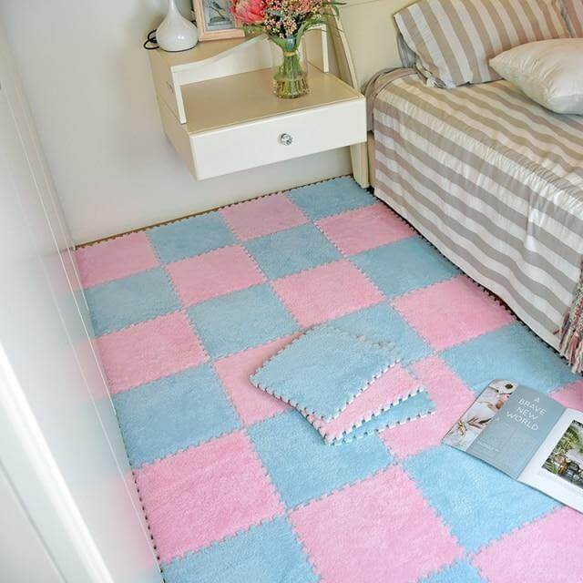 DIY Nordic Easy Puzzle Floor Mat Carpet - MaviGadget