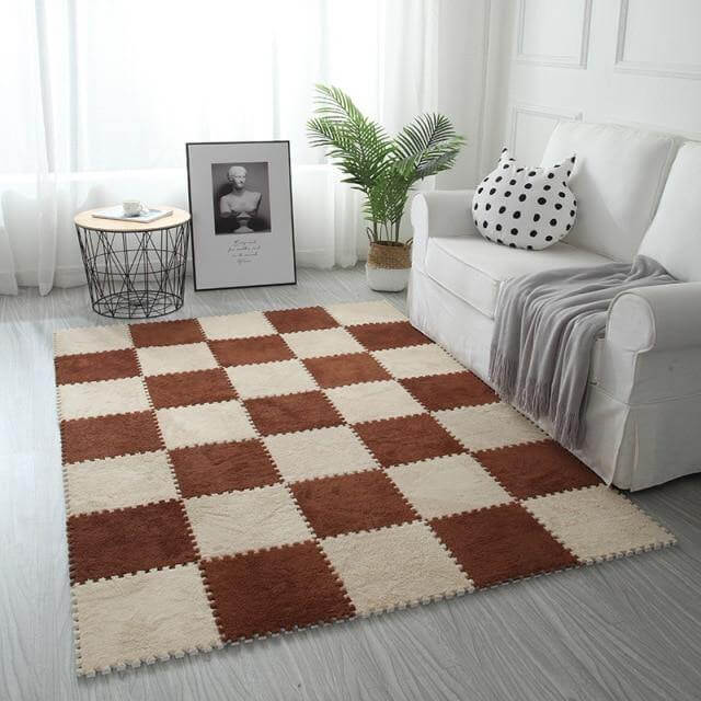 DIY Nordic Easy Puzzle Floor Mat Carpet - MaviGadget