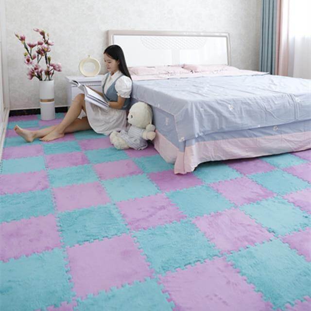 DIY Nordic Easy Puzzle Floor Mat Carpet - MaviGadget