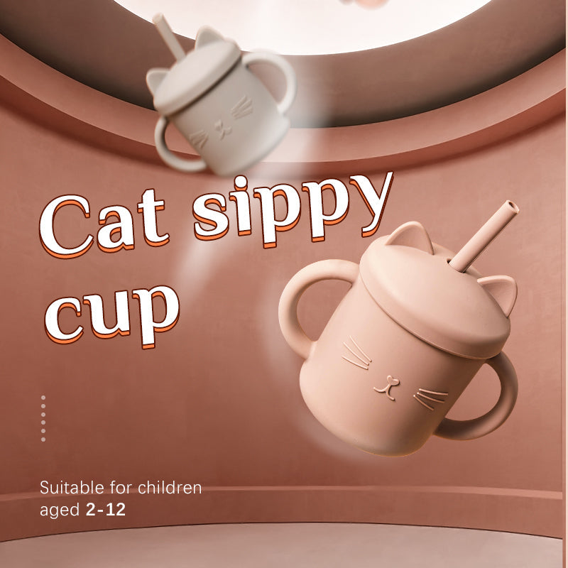 Leakproof Cute Baby Feeding Cup