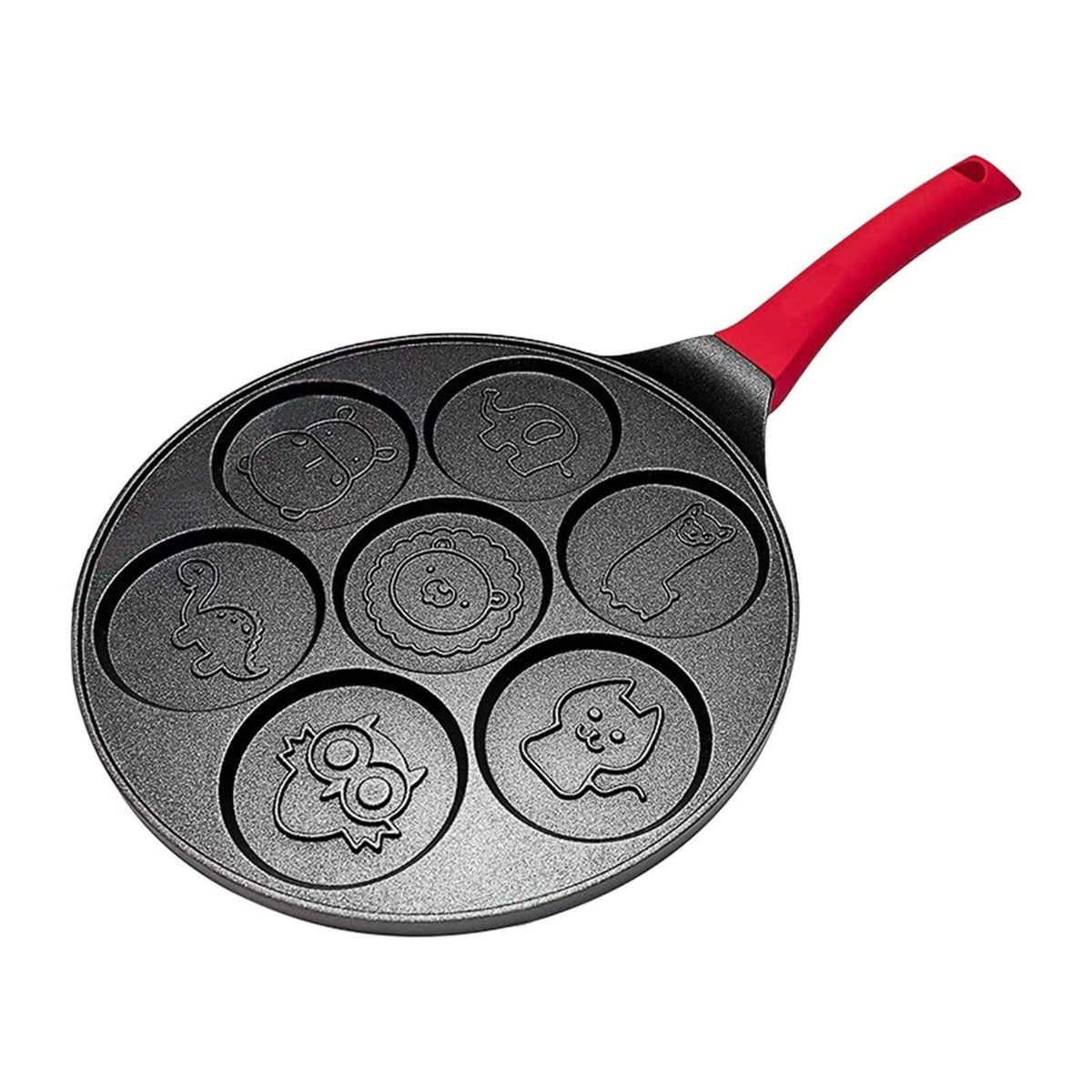 7-Shape Cartoon Animals Heavy-duty Pancake Pan