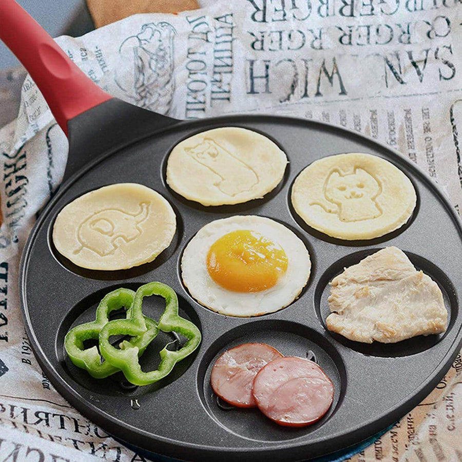 7-Shape Cartoon Animals Heavy-duty Pancake Pan - Image 11