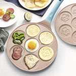 7-Shape Cartoon Animals Heavy-duty Pancake Pan