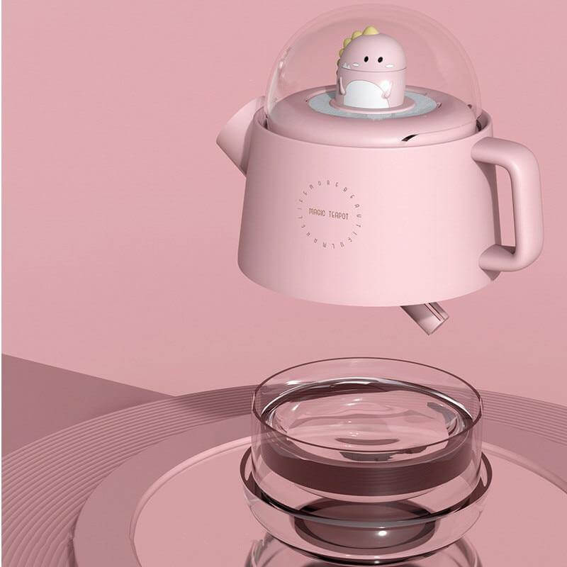 Teapot USB Colorful Air Humidifier Night Light - Image 4