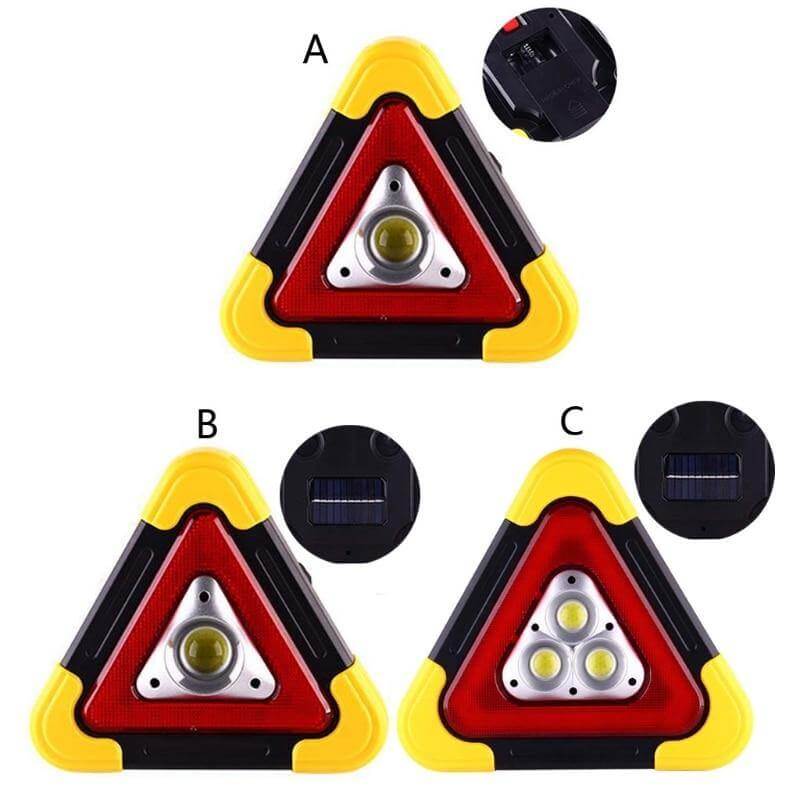 Safety Triangle Warning Sign Car LED Light - Image 5