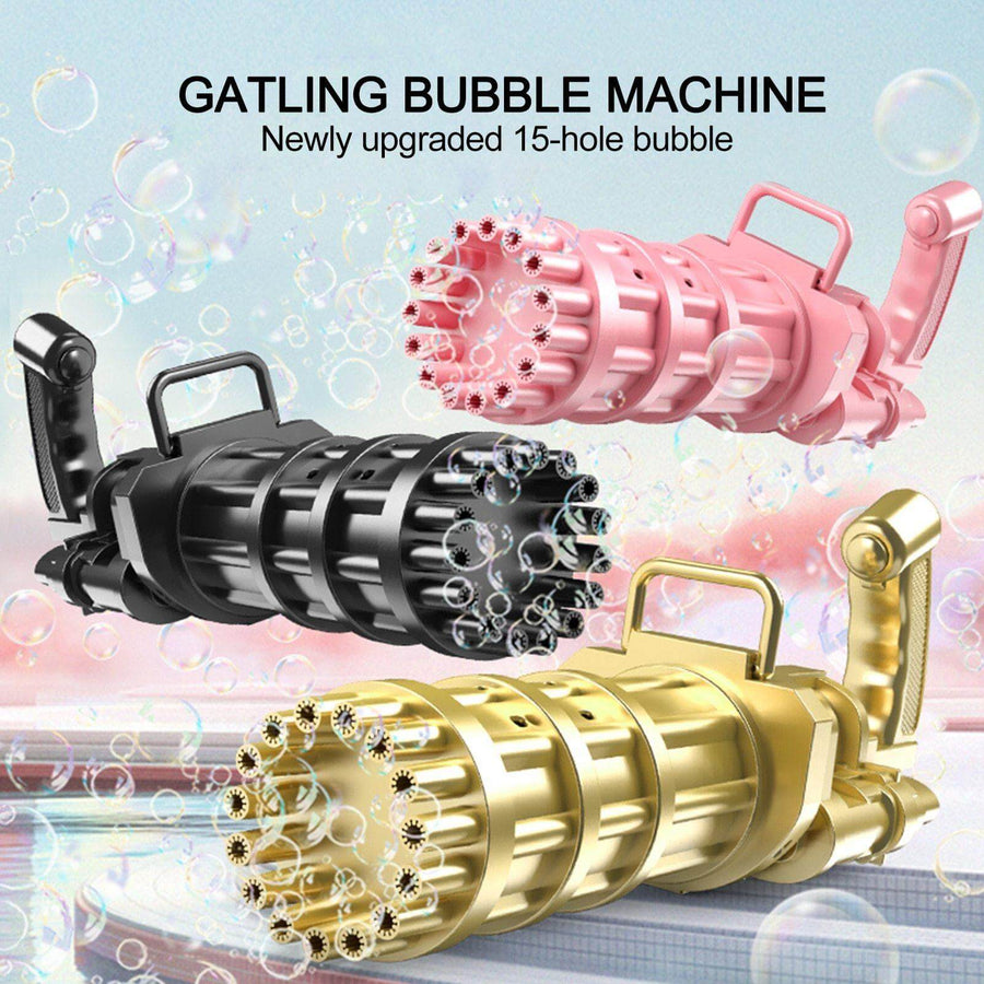 Kids Fun Game Bubble Gun Machine - Image 1