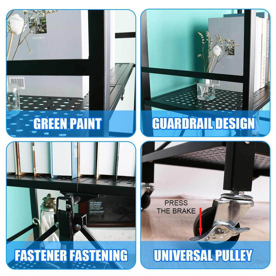 Multifunctional Foldable Storage Rack Organizer - Image 4