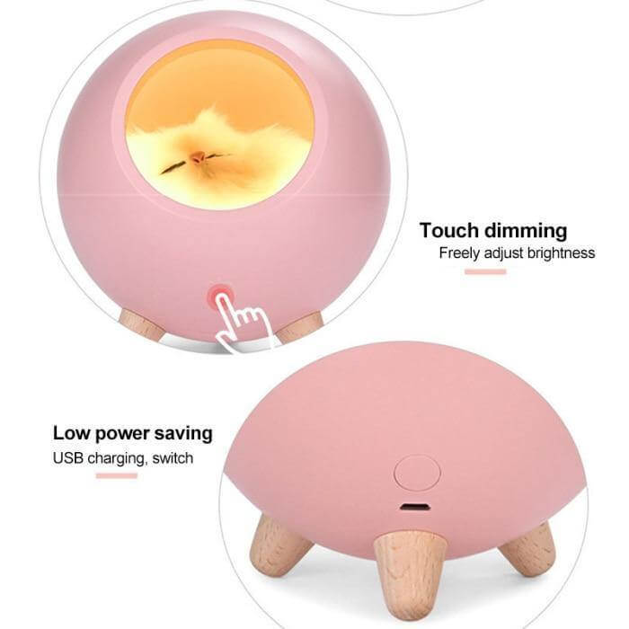 Cute Pet House USB LED Night Lamp - Image 9