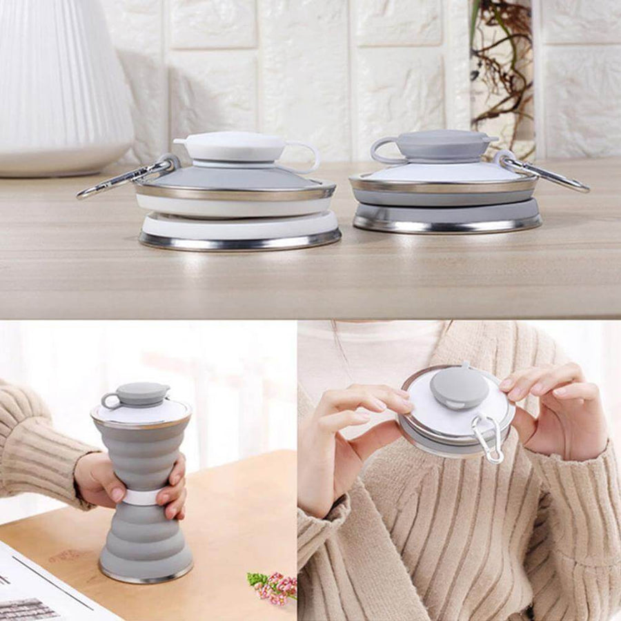 500mL Foldable Soft Silicone Bottle - Image 1