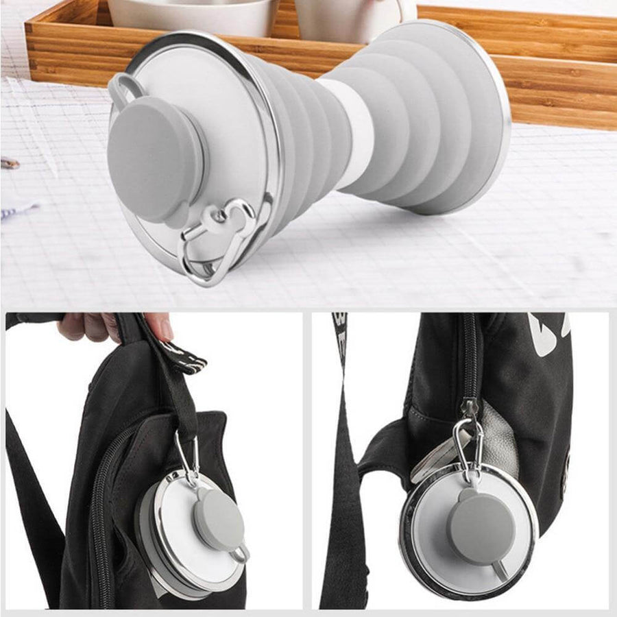 500mL Foldable Soft Silicone Bottle - Image 2