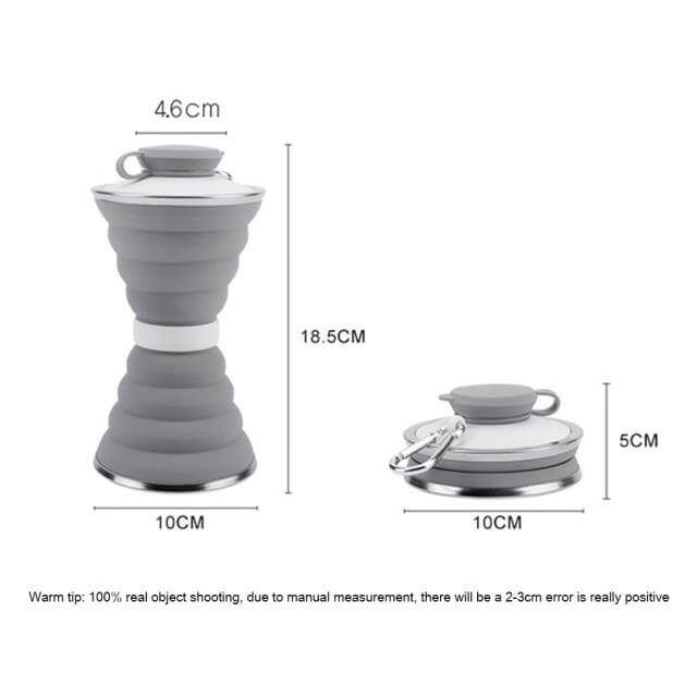 500mL Foldable Soft Silicone Bottle - Image 14