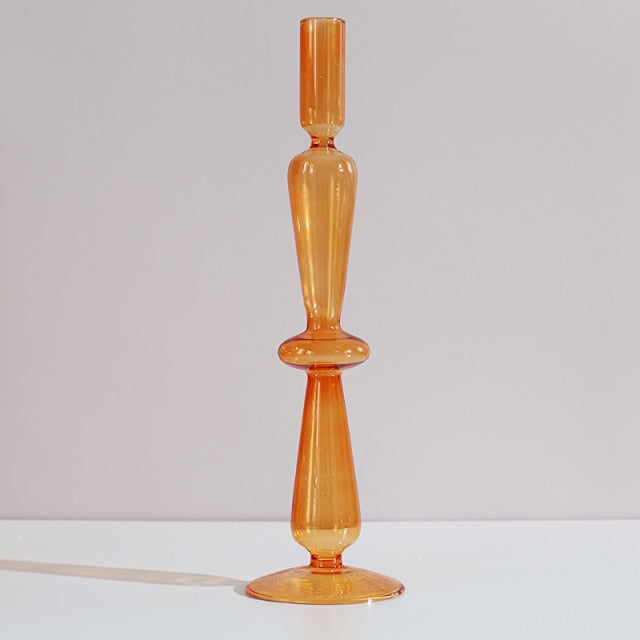 Nordic Stylish Bubble Glass Candle Holder - Image 30