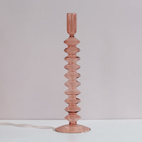 Nordic Stylish Bubble Glass Candle Holder