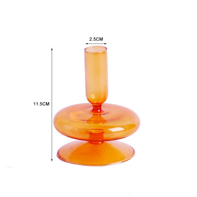 Nordic Stylish Bubble Glass Candle Holder - Image 9