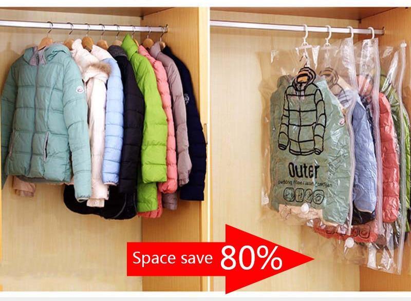 Closet Organizer Hanging Vacuum Bag - Image 7