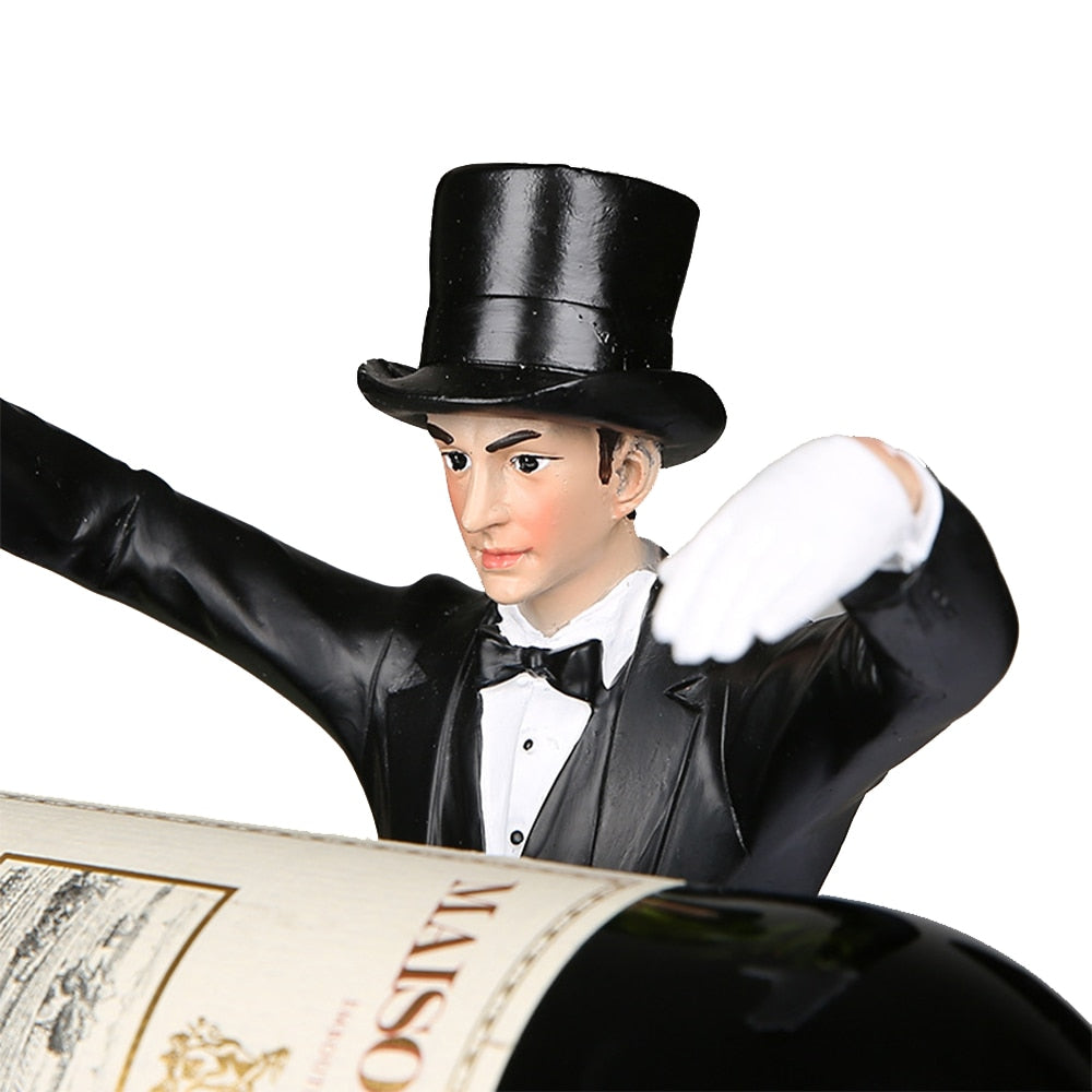 Creative Handmade Magician Wine Holder