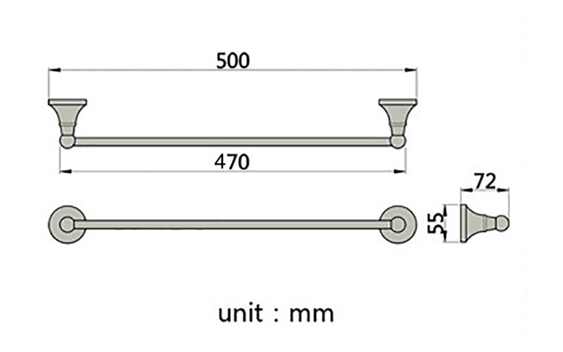 Wall-Mounted Bathroom Accessories Holder Set - Image 21
