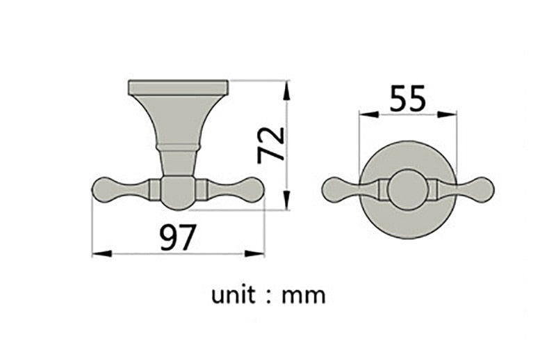 Wall-Mounted Bathroom Accessories Holder Set - Image 20