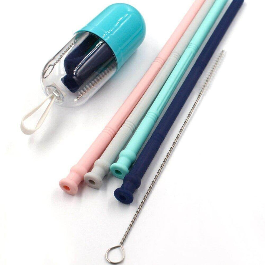 Foldable Reusable Silicone Straw - Image 6