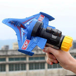 Outdoor Game Aircraft Swivel Catapult Launcher