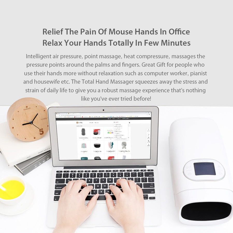 Wireless Electric Heat Compression Hand Massager - Image 8