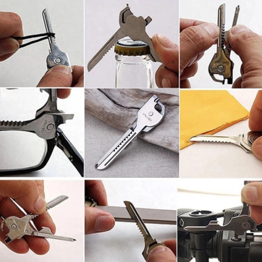 All-in-One Keychain Mini Pocket Tool