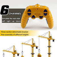 Remote Control Rotating Kids Toy Construction Crane - Image 7