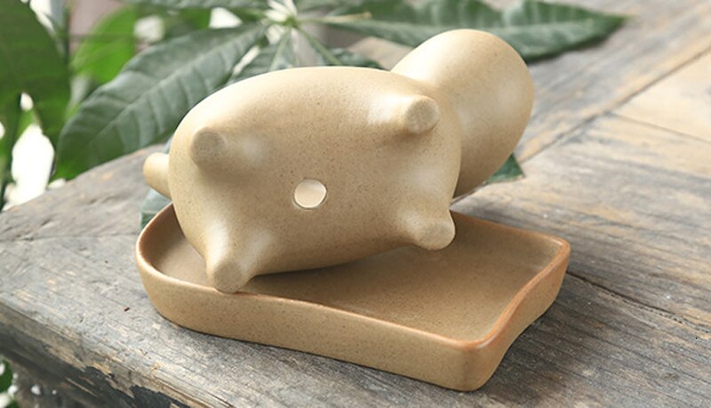 Elephant Minimal Ceramic Flower Pot - Image 5