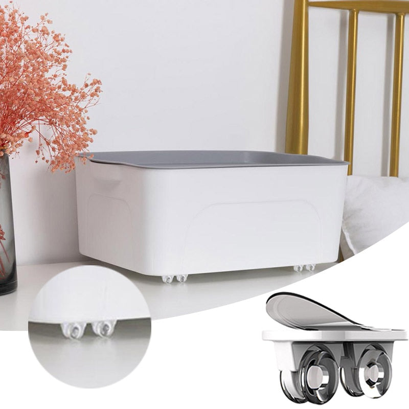 8pcs Sticky Self-Adhesive Storage Box Roller - Image 0