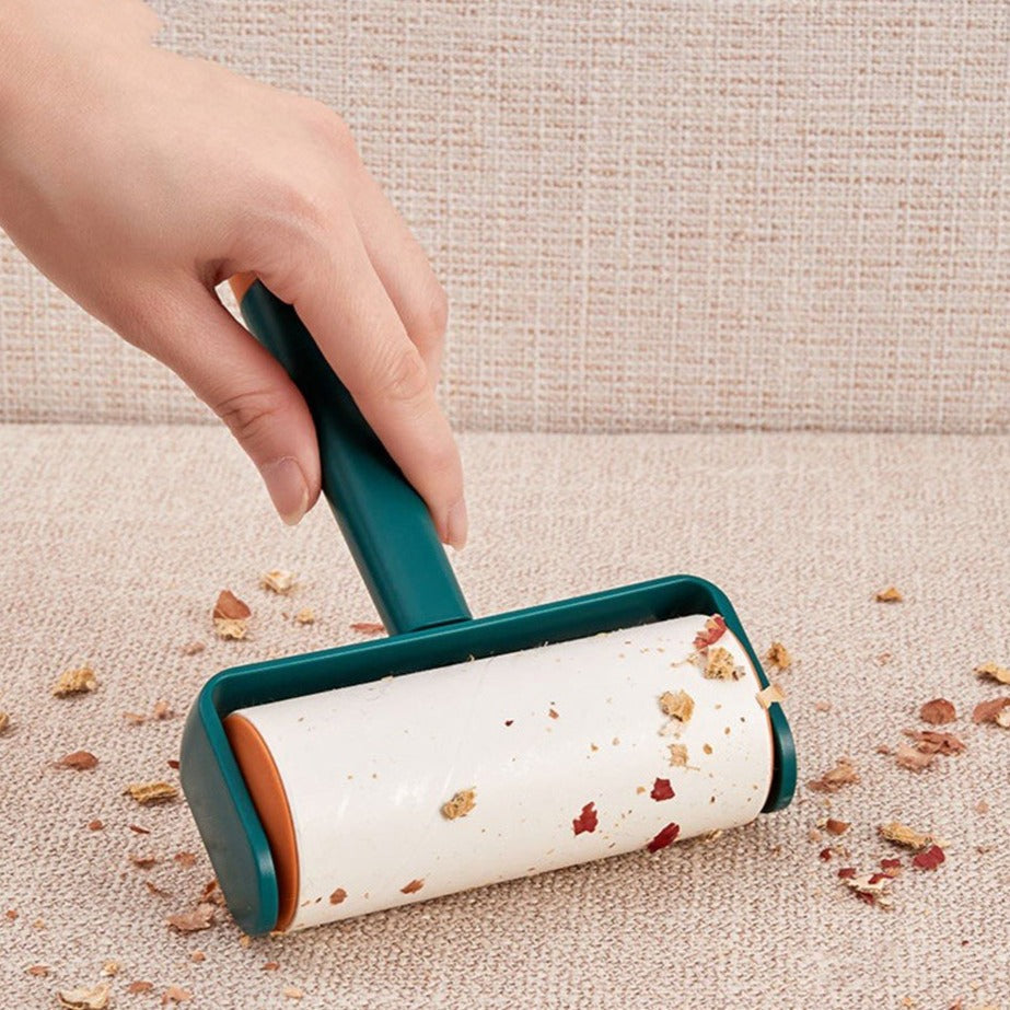 Replaceable Sticky Paper Hair Lint Remover