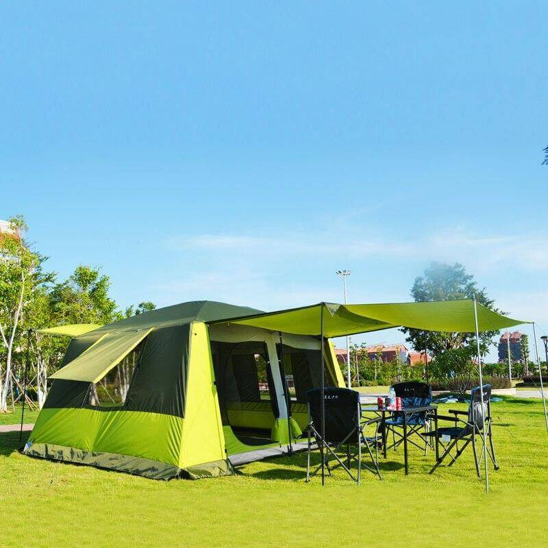 8-12 Person Ultra-Large Double Layer Gazebo Tent - MaviGadget